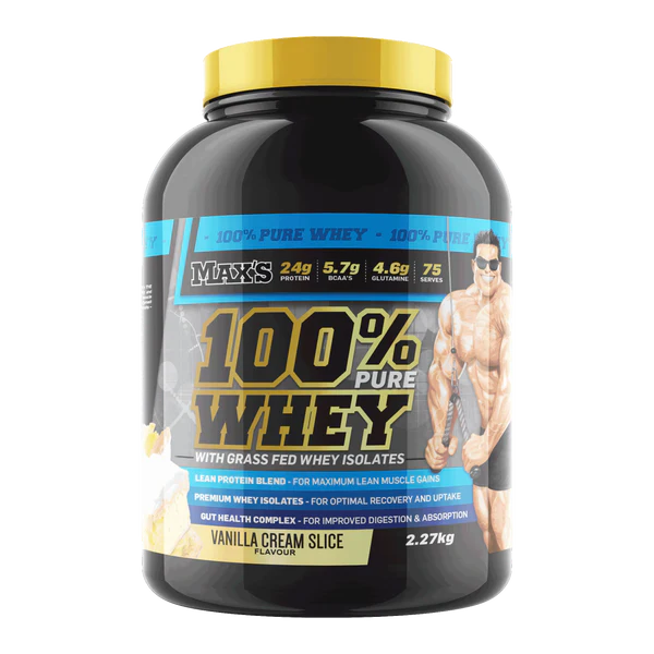 MAX'S 100% WHEY PROTEIN - Supplement Dr