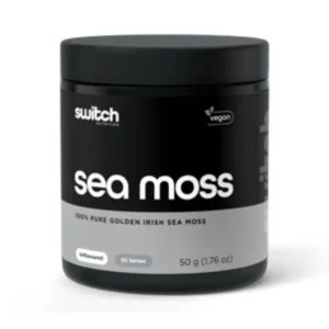 PURE ORGANIC GOLDEN IRISH SEA MOSS BY SWITCH NUTRITION