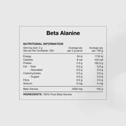 SP NIP Beta Alanine 1 webp