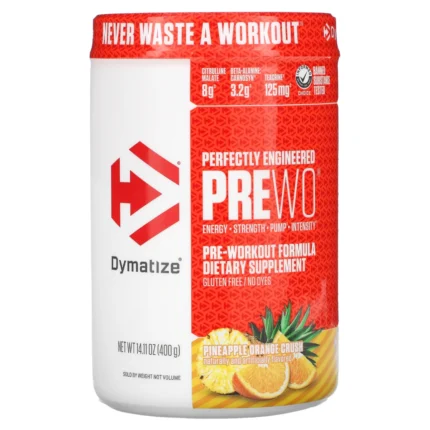 Pre W.O. by Dymatize .