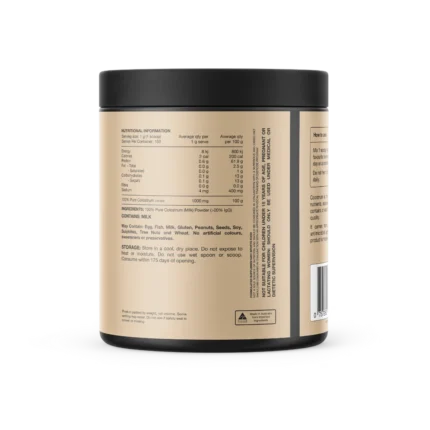 SN Essentials Colostrum Powder 150 V4 BACK webp