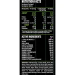 Athletic Sports Kamikaze Energy RTD 500ml nutritional Panel 1 webp