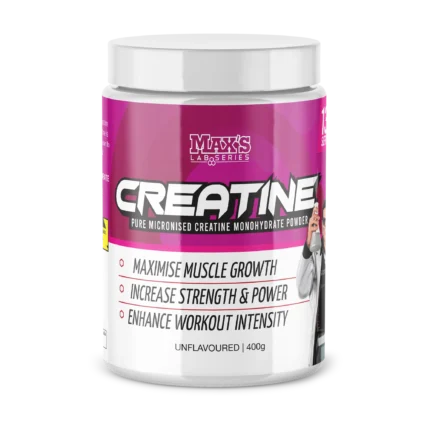 MAXS CREATINE 400g Front 1 webp