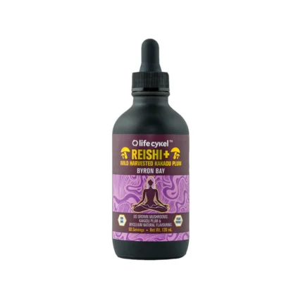 Reishi Mushroom Liquid Extract 60ML life cykel webp