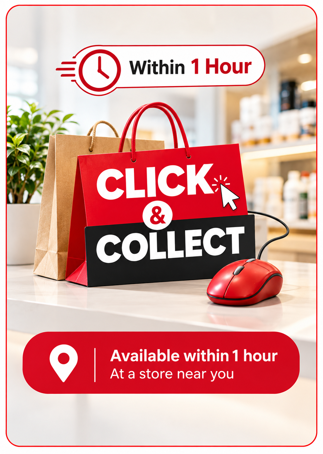 Click & Collect Within 1 Hour