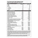 ONEST Thermosleep Nutritional panel 1 webp