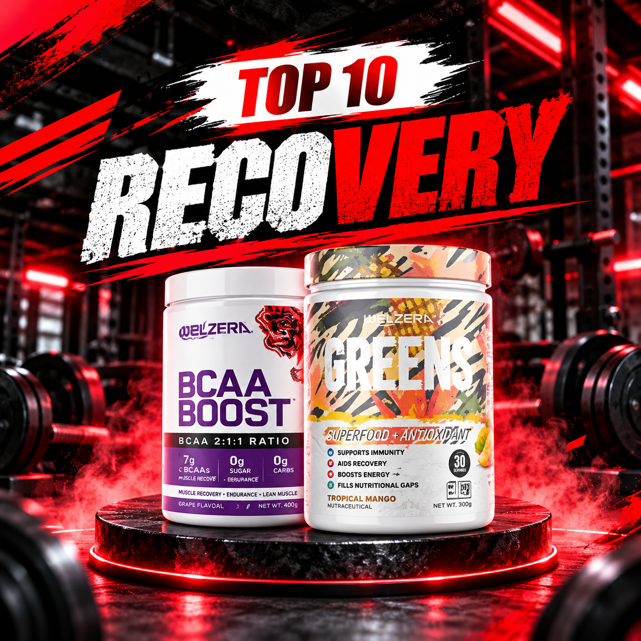 Top 10 Recovery Supplements